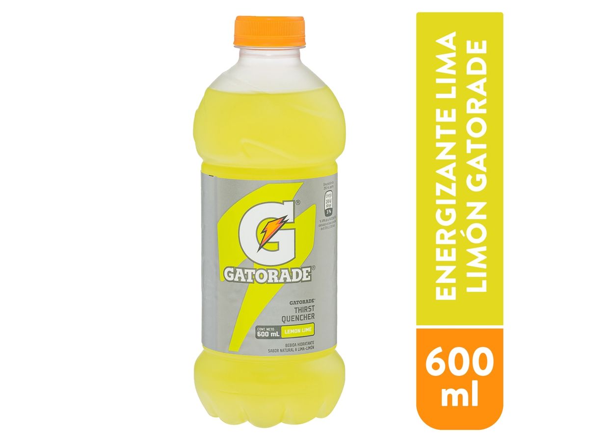 Energizante Gatorade Lima Limón -600ml