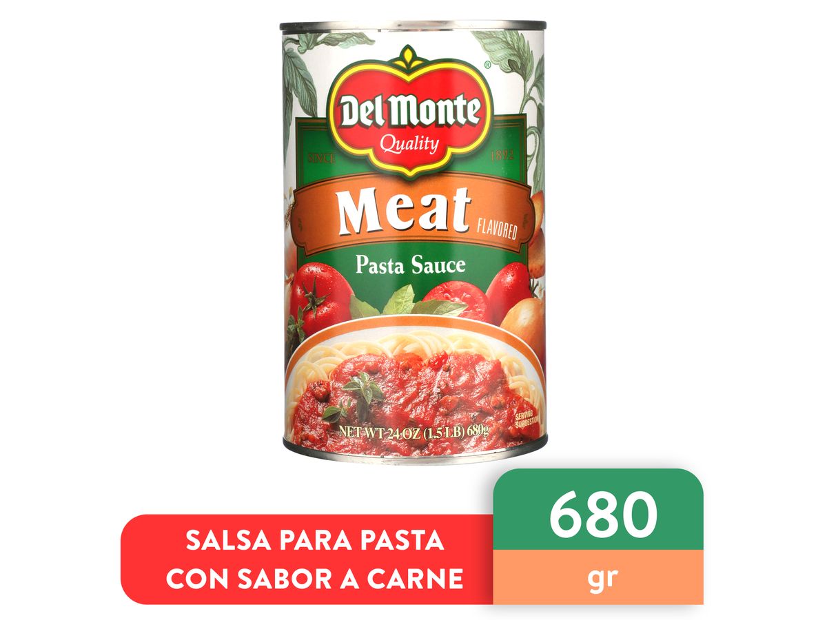 Salsa Del Monte spaguetti carne - 680 g