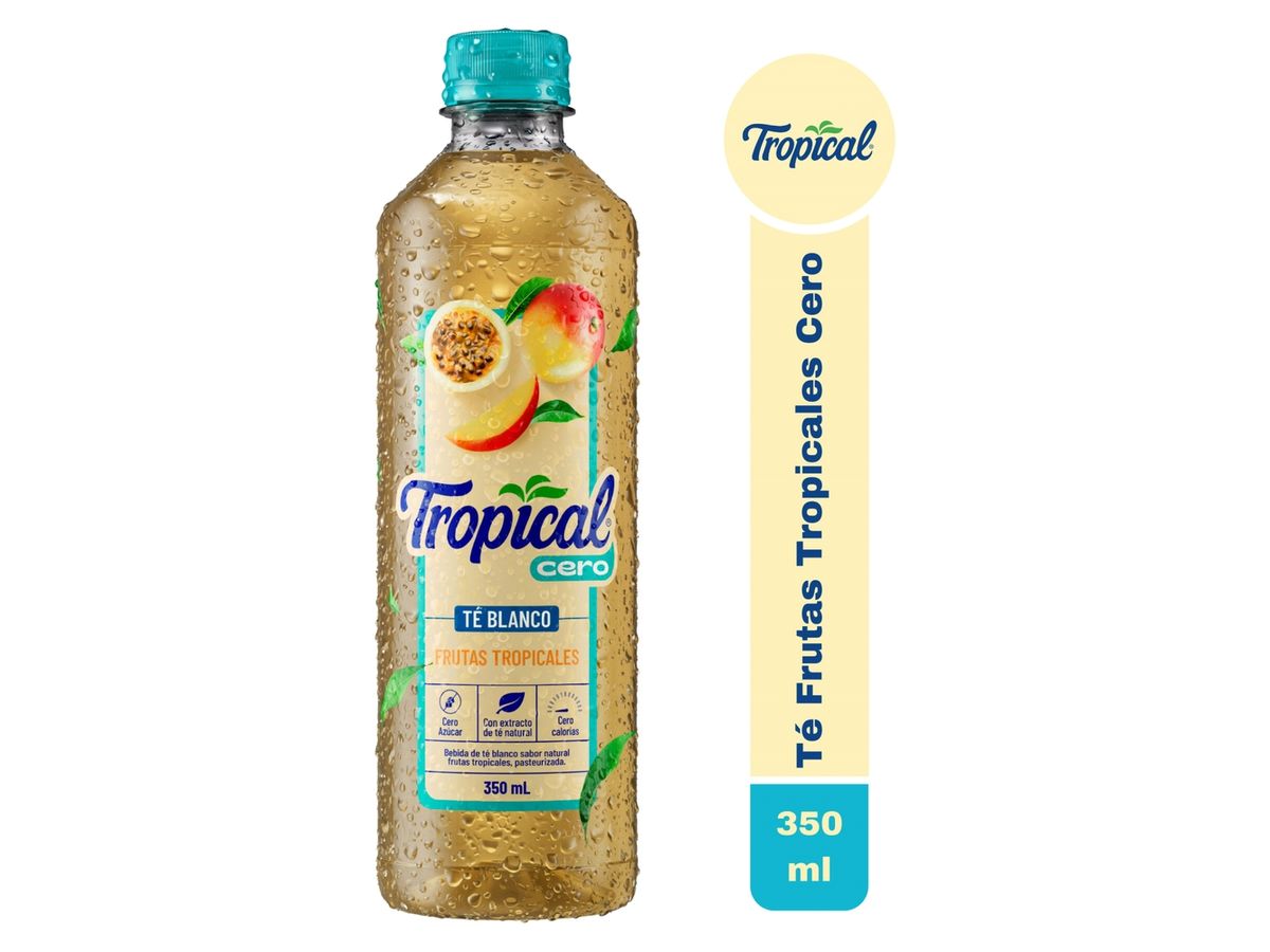 Refresco Tropical Cero Té Blanco Frutas -350ml