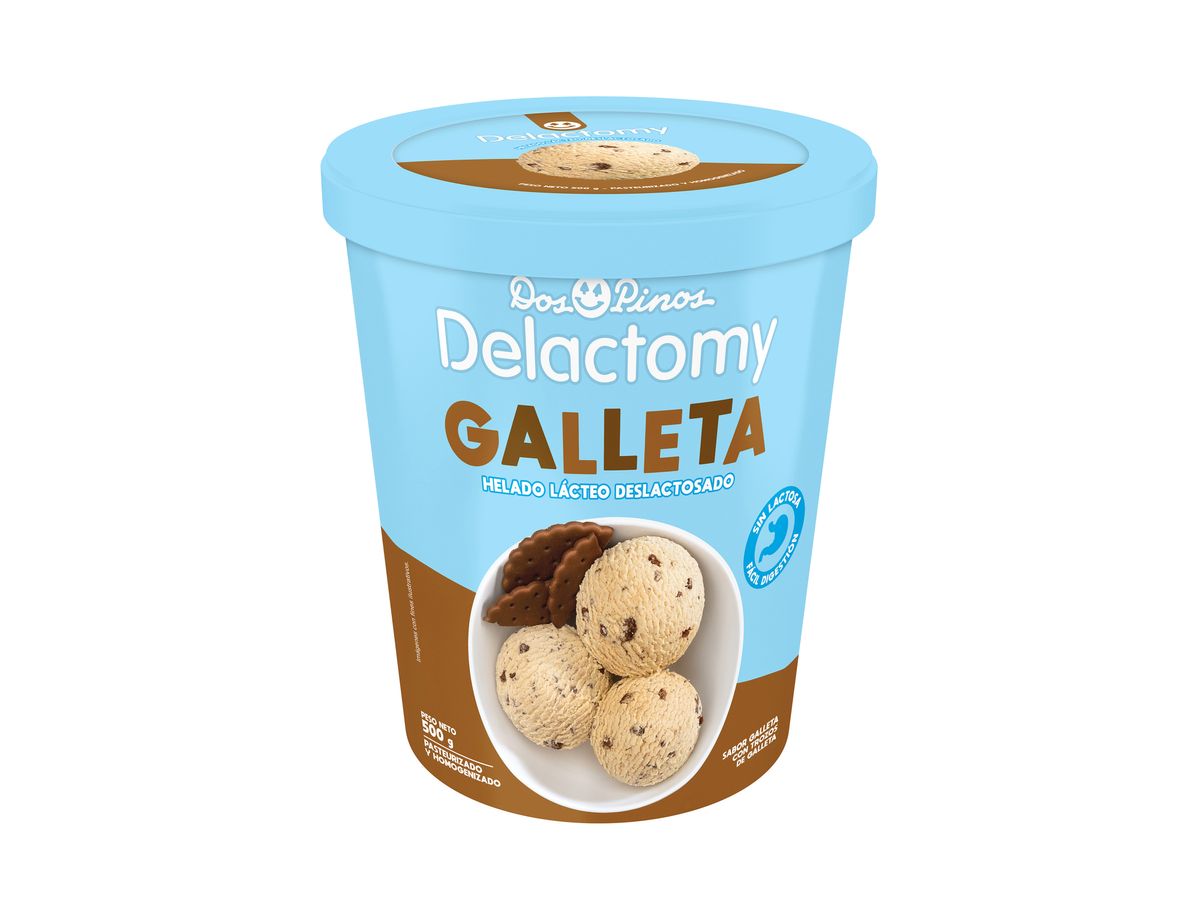 Helado Dos Pinos delactomy galleta - 500 g