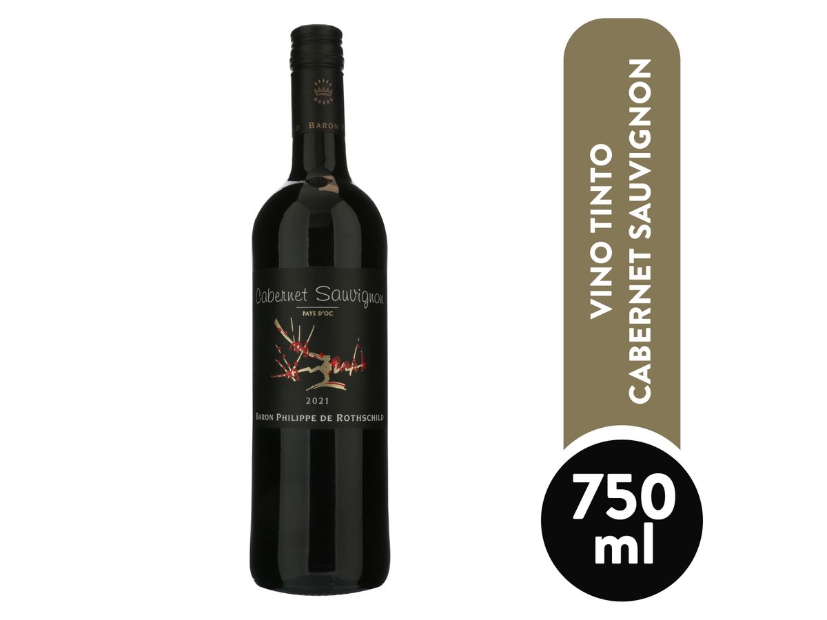 Vino Tinto Baron Phillippe Cabernet -750ml