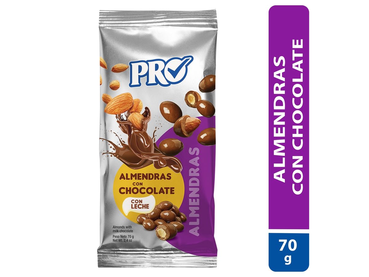 Semilla Pro Almendra chocolate claro -70 g