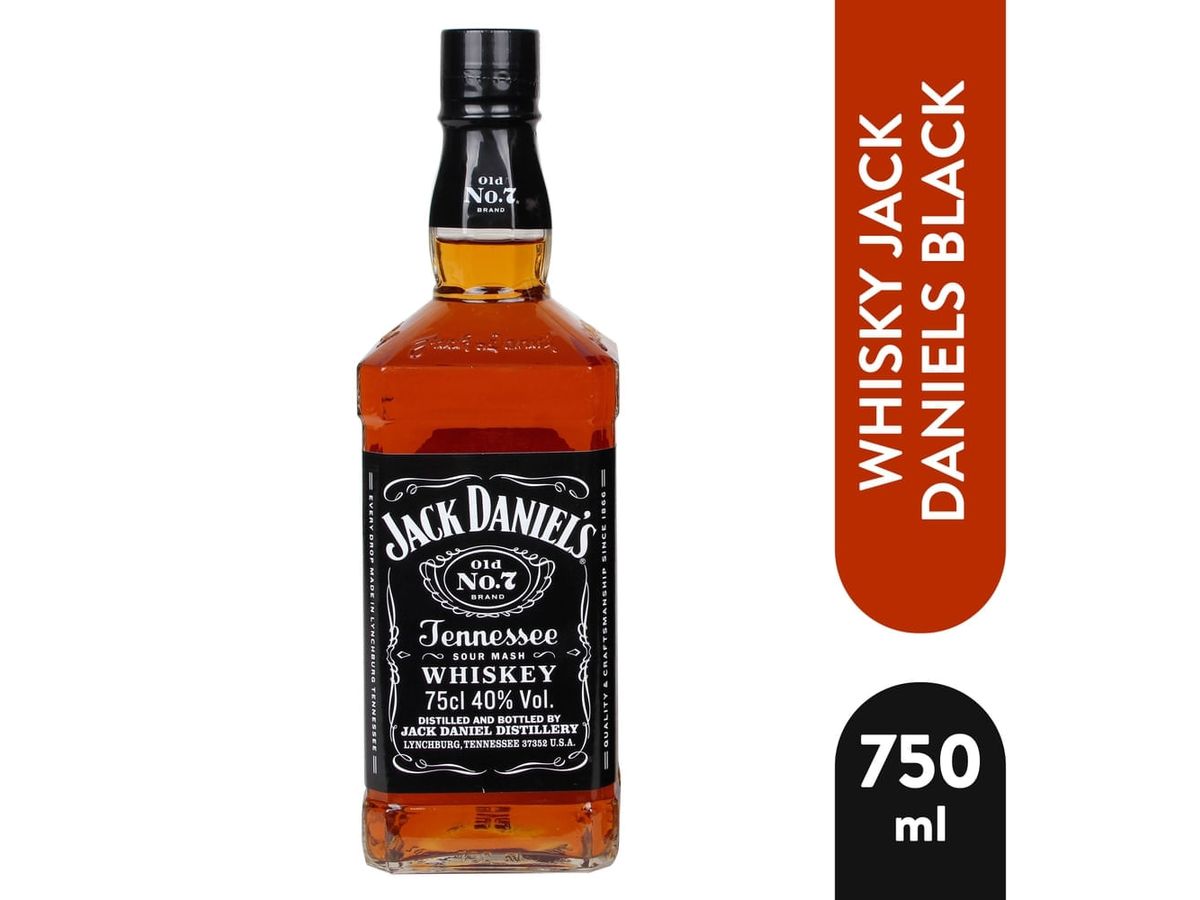 Whisky Jack Daniel's black label - 750 ml