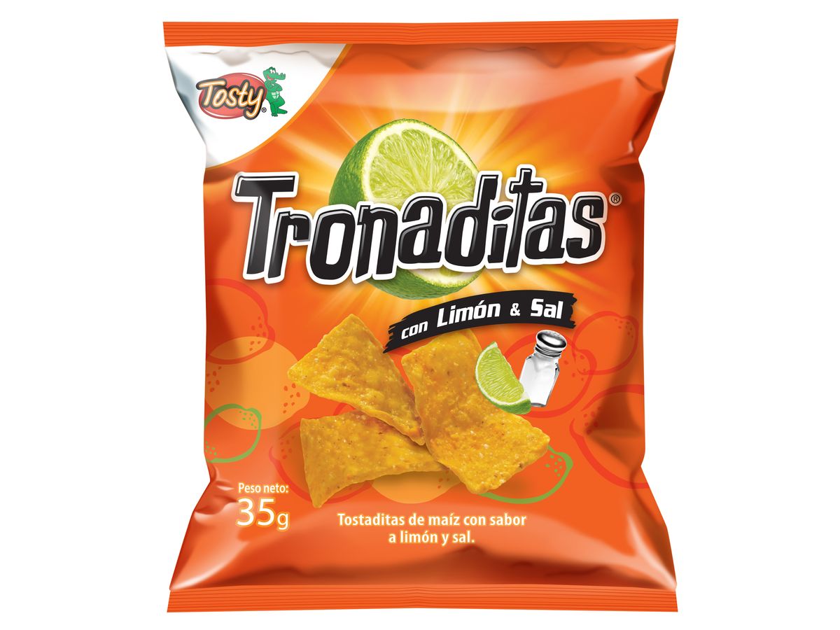 Tronaditas Tosty Snack Limón Y Sal -35 g