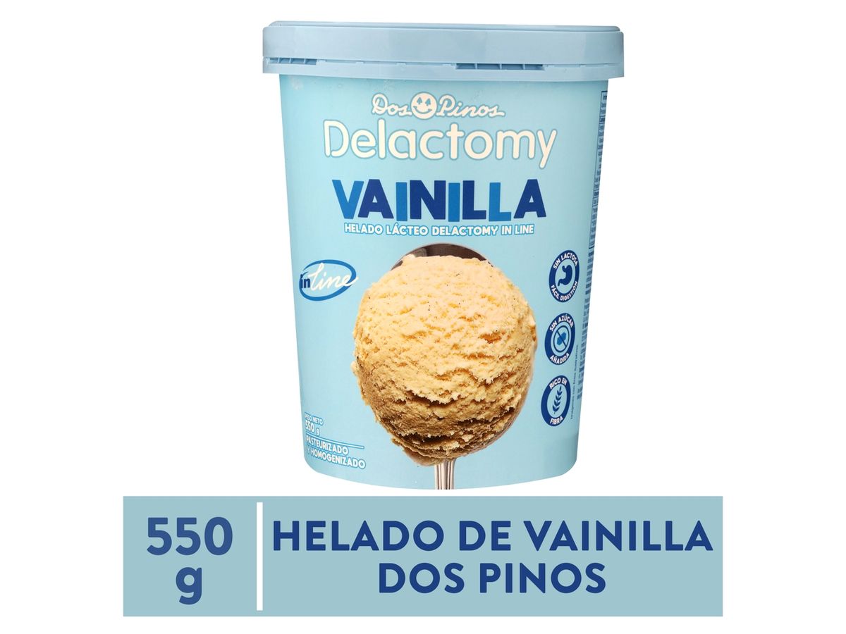 Helado Dos Pinos Inline Vainilla - 550 g