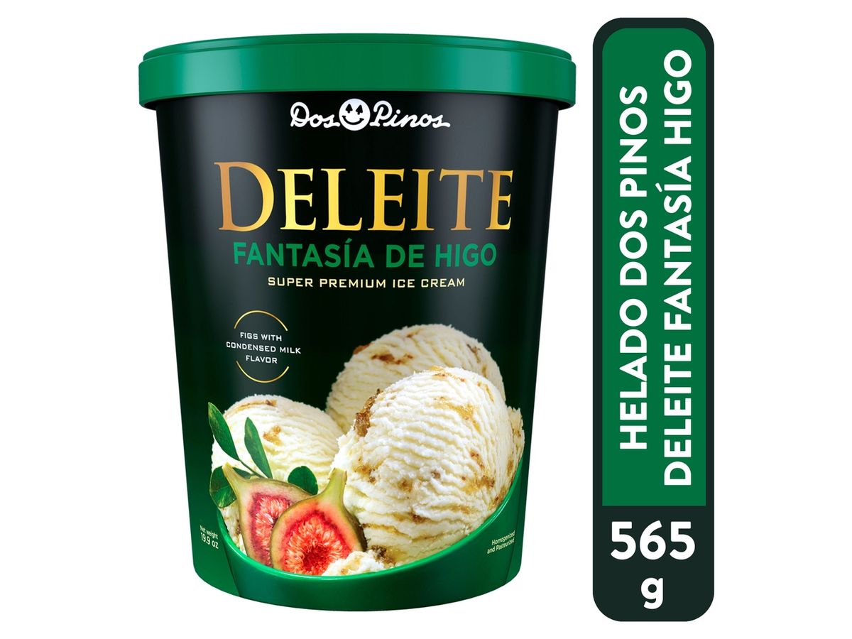 Helado Dos Pinos Deleite fantasía de higo - 565 g