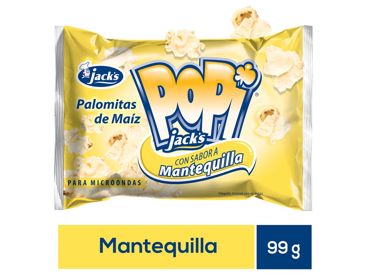 Palomitas Maíz Jacks Mantequilla - 99 g