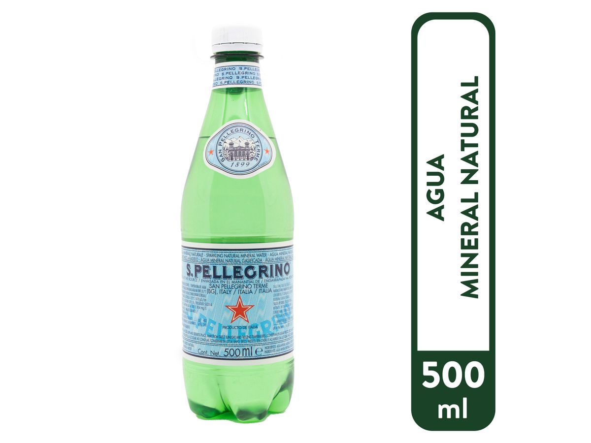 Agua Gasificada San Pellegrino 500 Ml