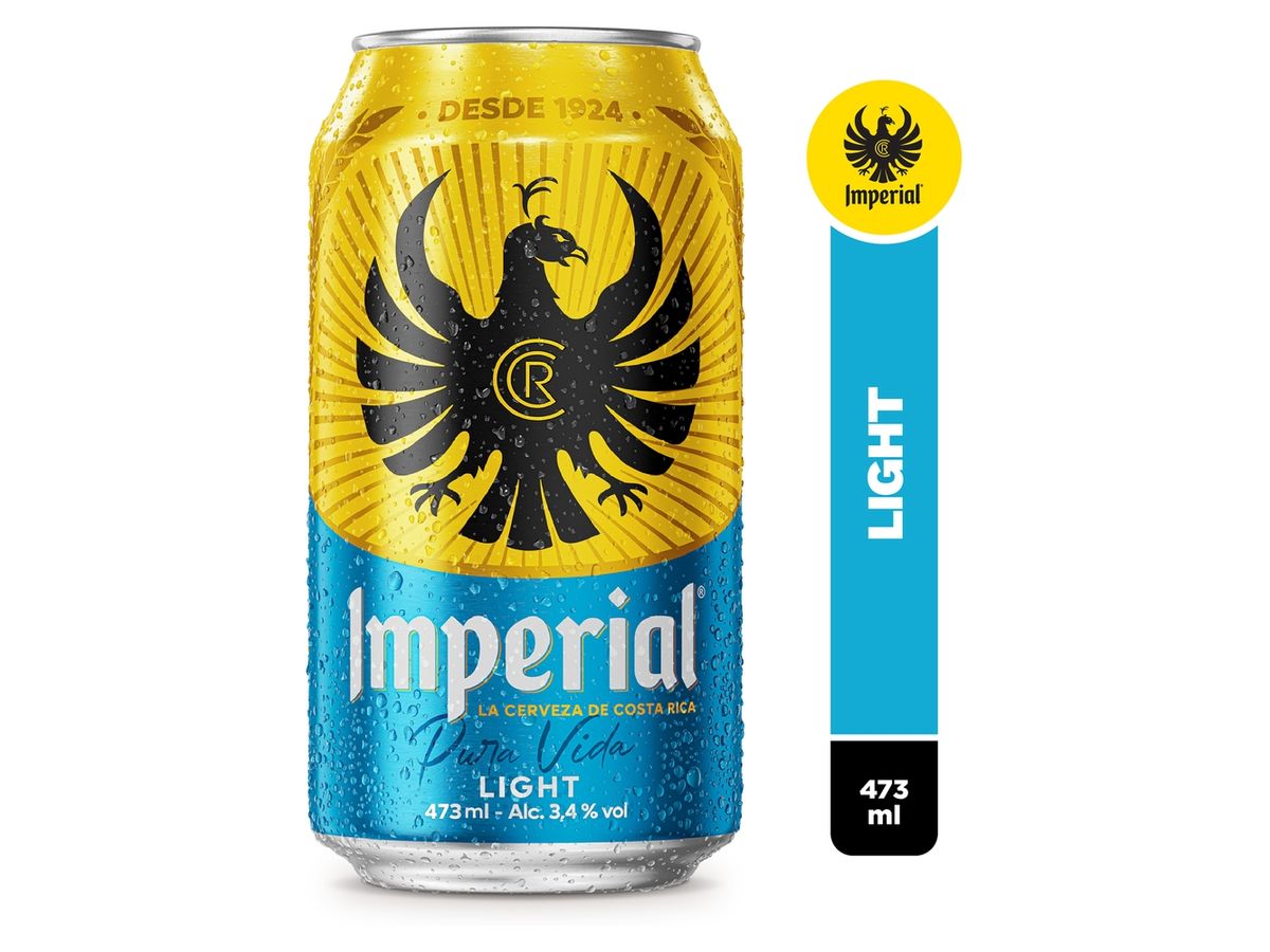 Cerveza Imperial Light Lata- 473ml