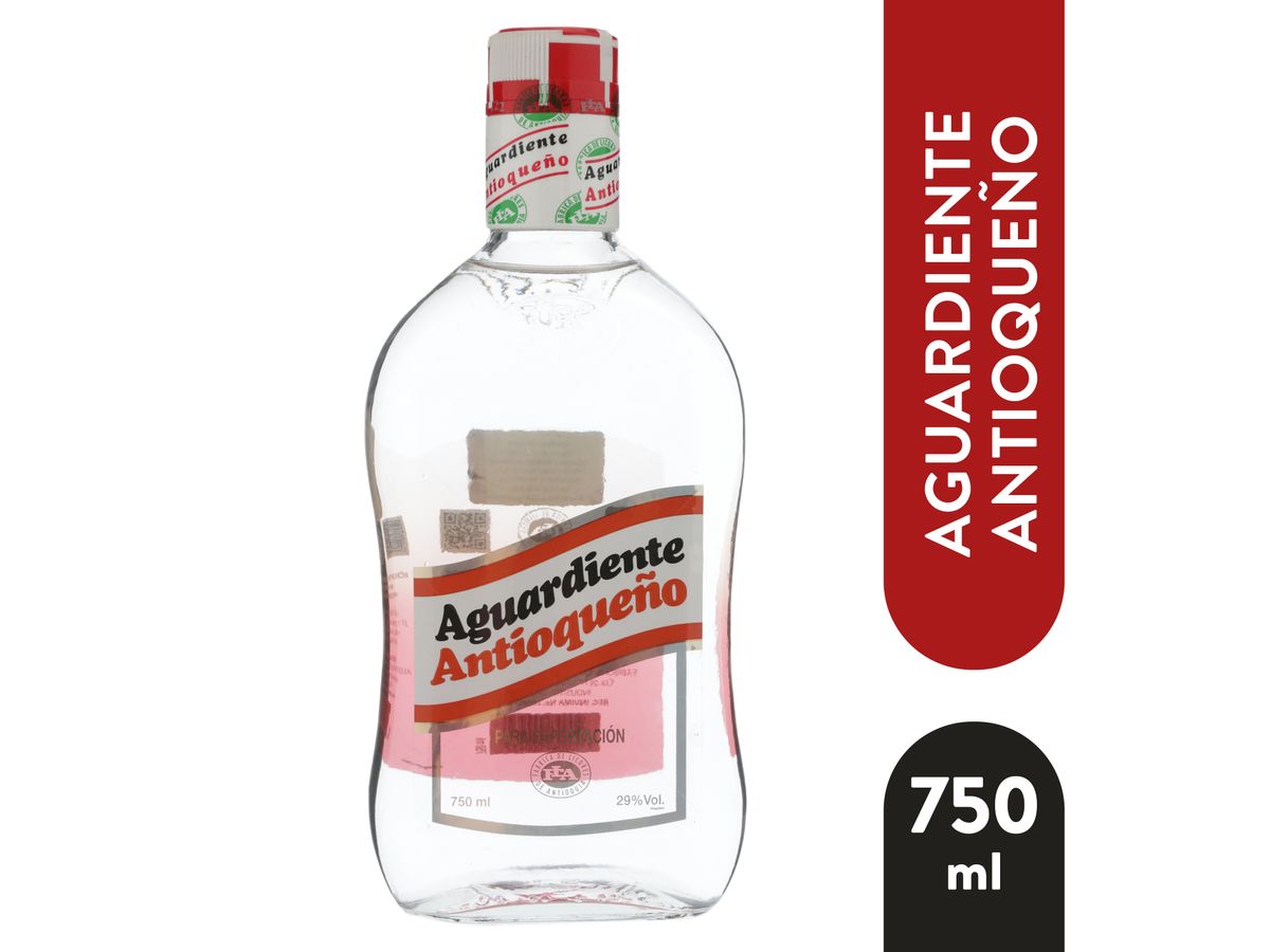 Aguardiente Antioqueno Sabor Anis 750Ml