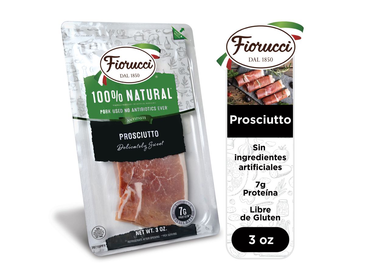 Prosciutto Fiorucci 100% natural - 85 g