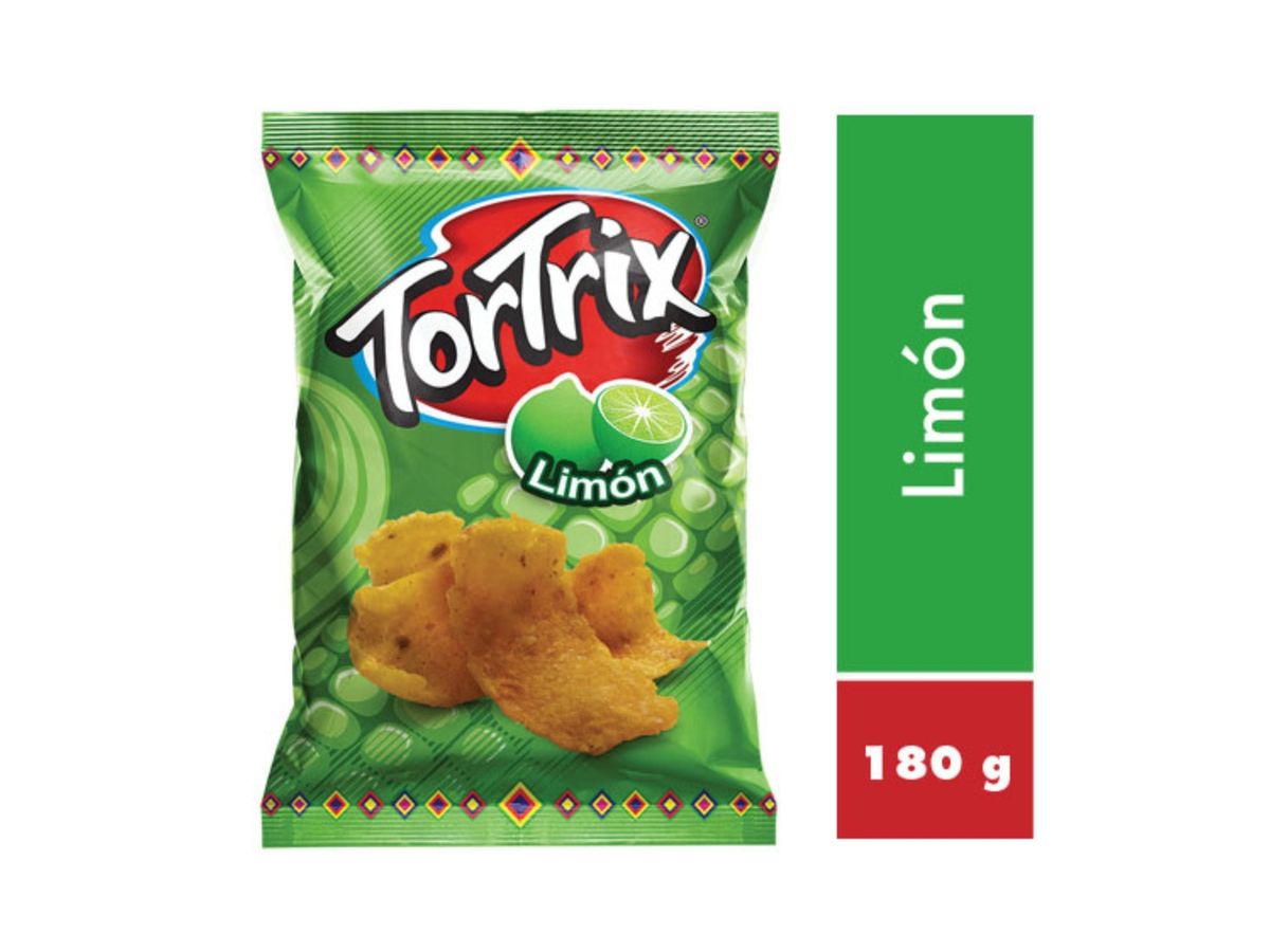 Snack Tortrix Maiz Con Limón Paquete - 180 g