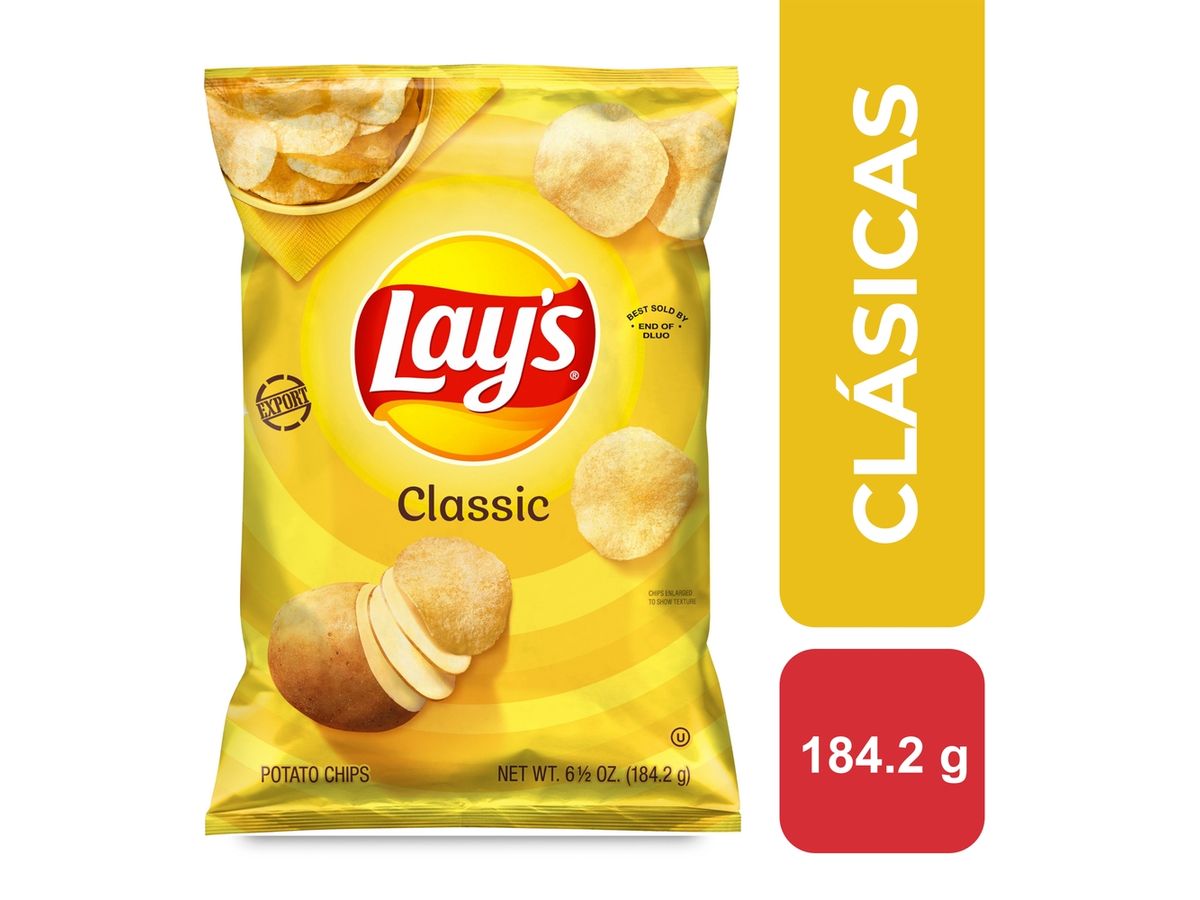 Boquitas Lay´s Papas Original Con Sal - 184.2 g