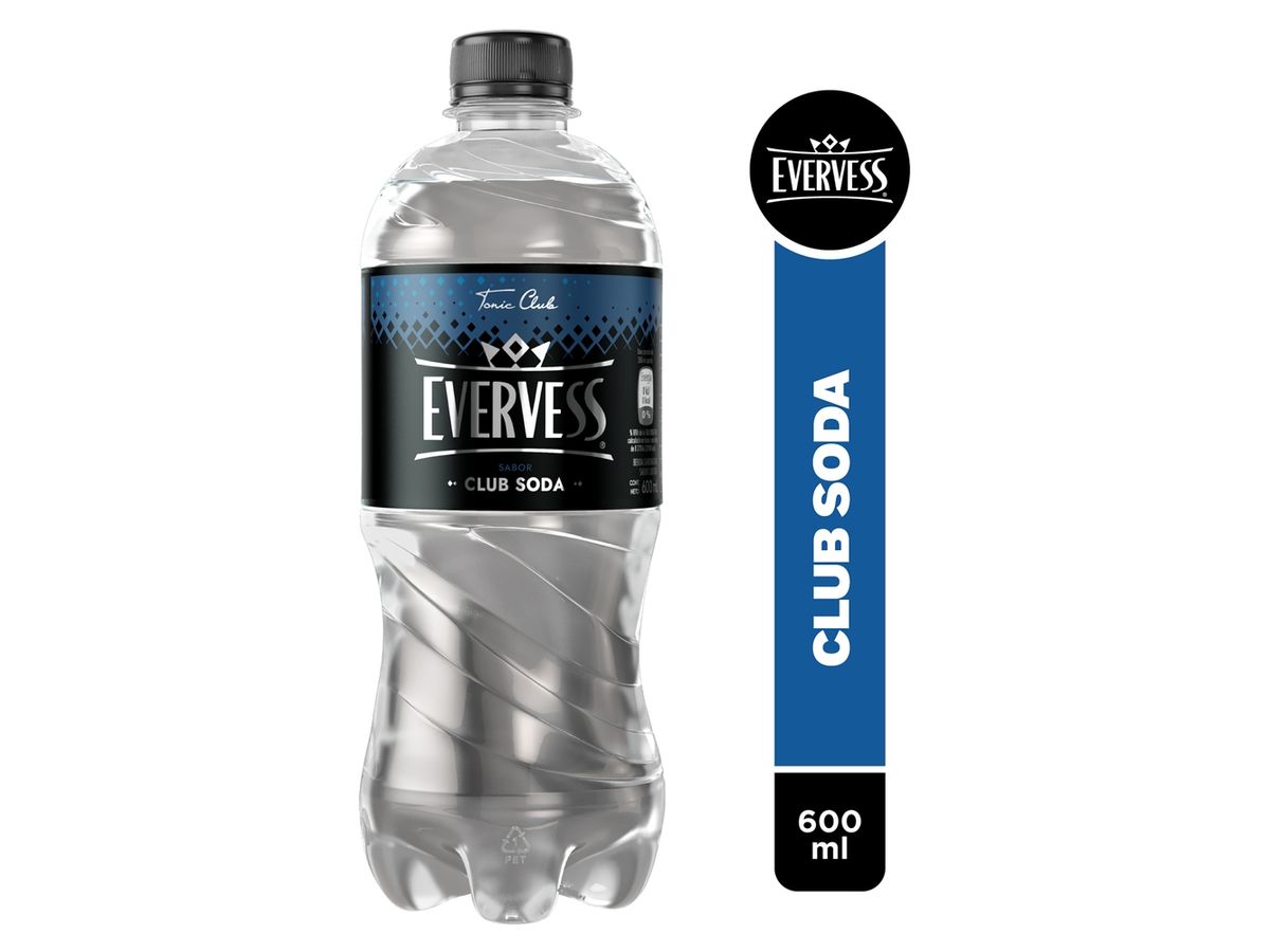 Evervess Club Soda 600Ml