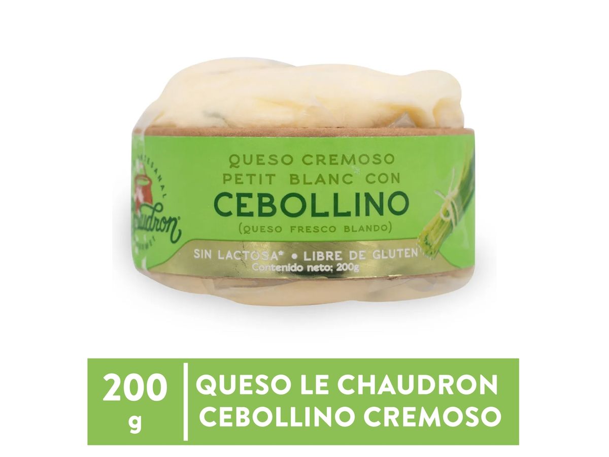 Queso Le Chaudron Cebollino Cremoso-200 g