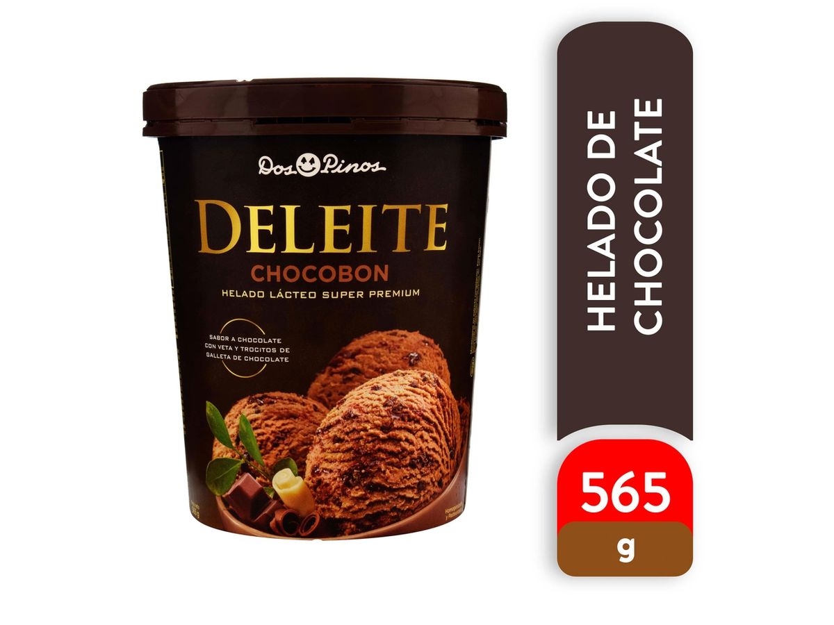 Helado Dos Pinos Deleite Chocobon - 565 g