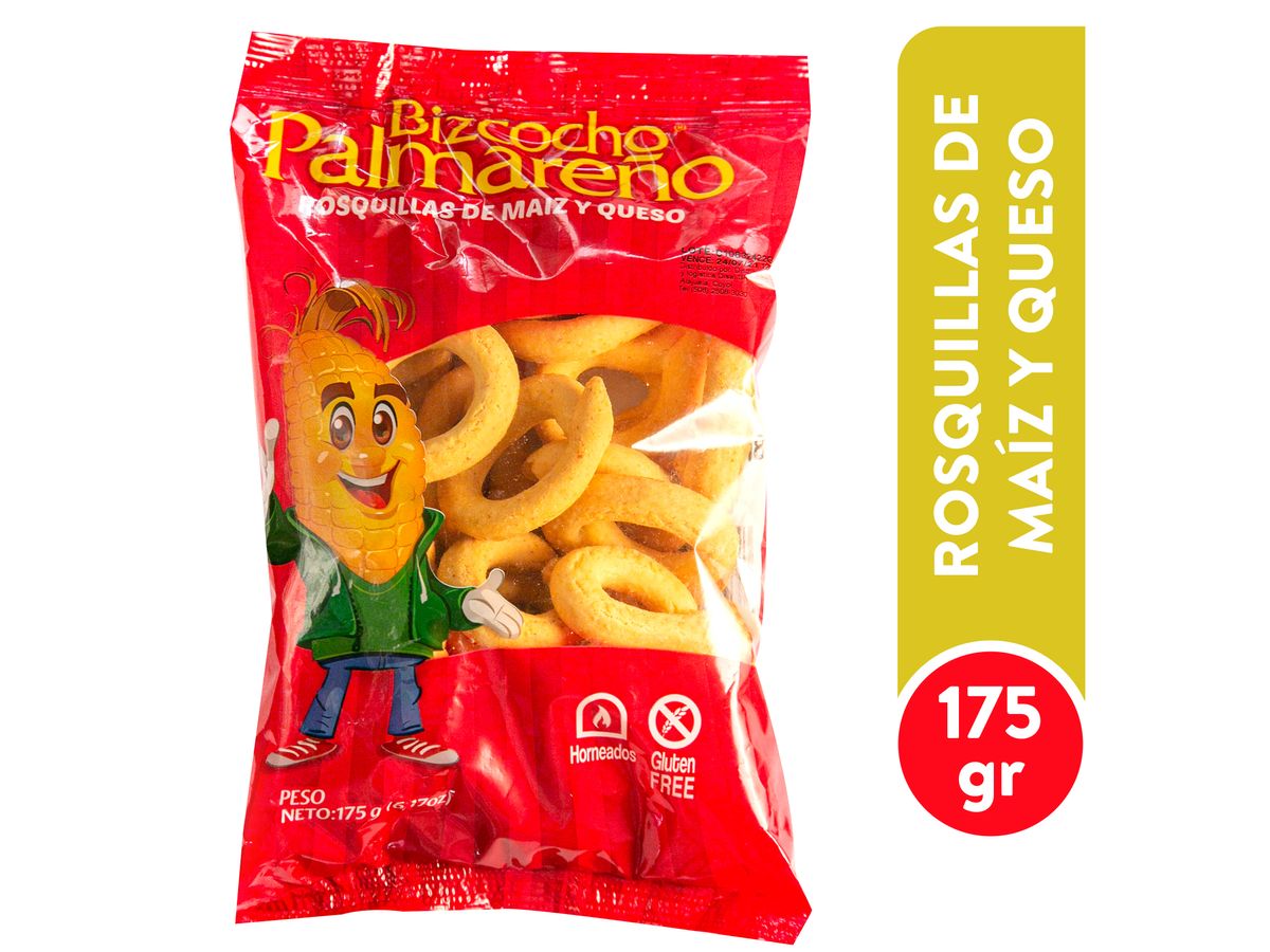 Bizcocho Palmareño De Maíz Y Queso - 175g