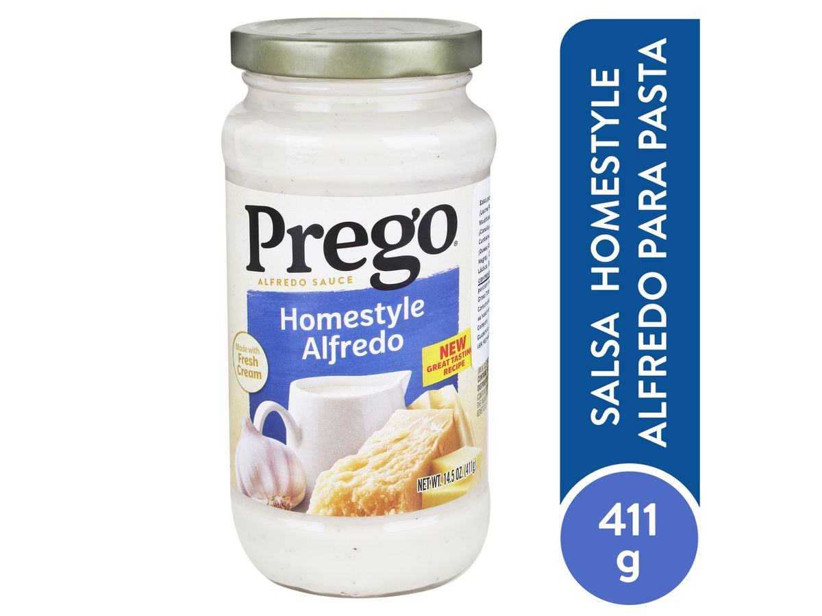 Salsa Prego Blanca Estilo Alfredo - 411 g