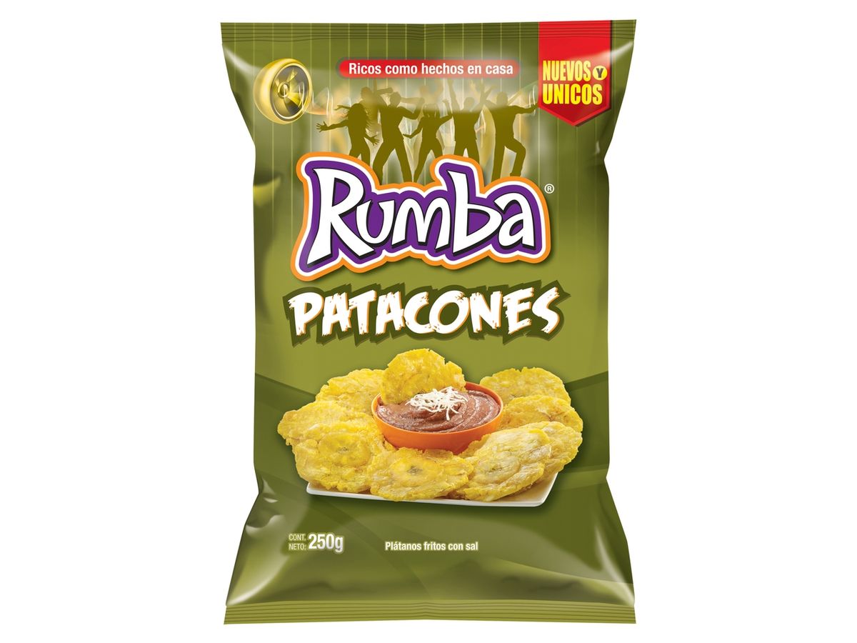 Patacones Rumba con sal - 250 g