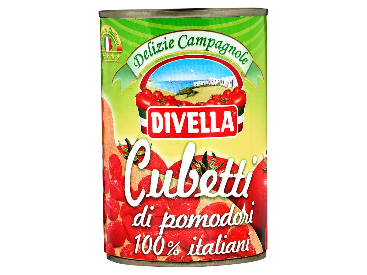 Tomate Divella Entero Troceado - 400 g