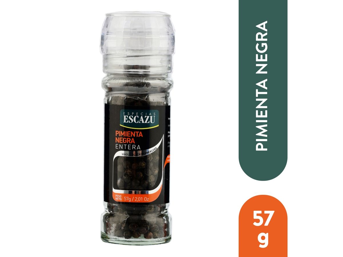 Pimienta Escazú Negra Entera - 57 g