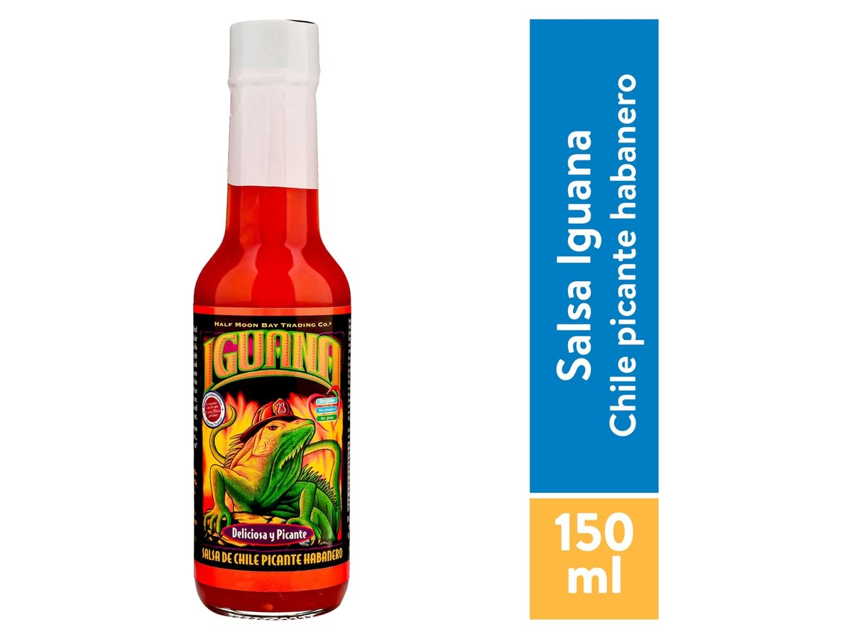 Salsa Iguana picante habanero - 148 g