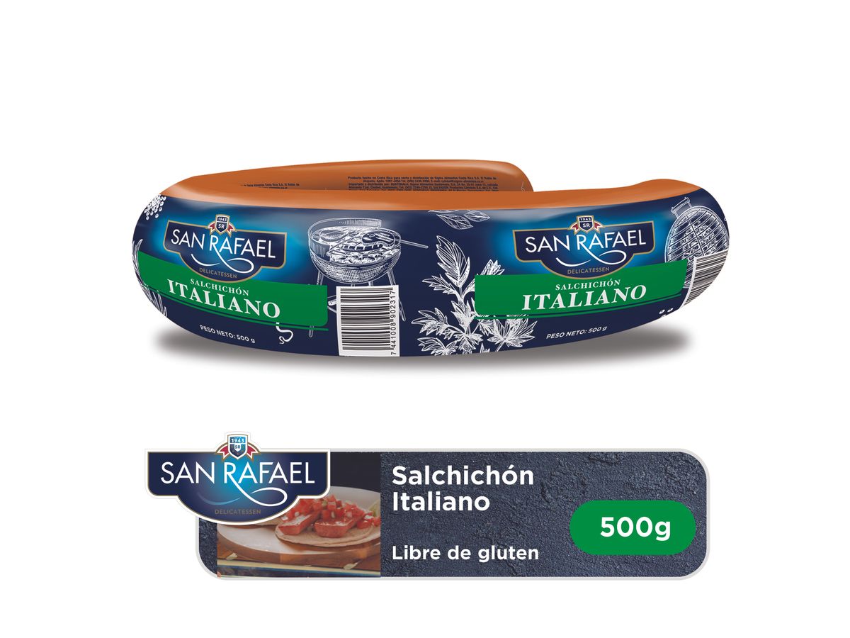 Salchichón San Rafael italiano -500 g
