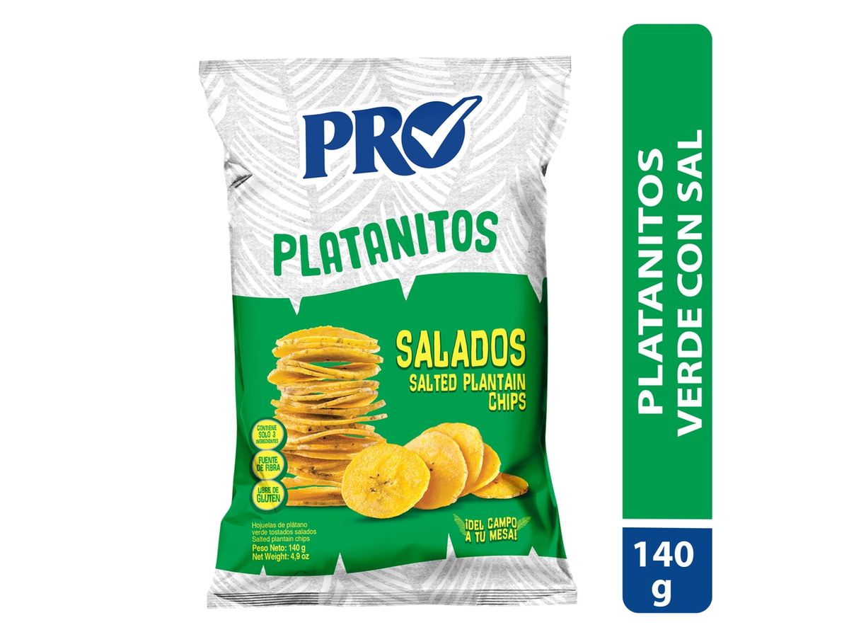 Plátano Pro verde -140 g