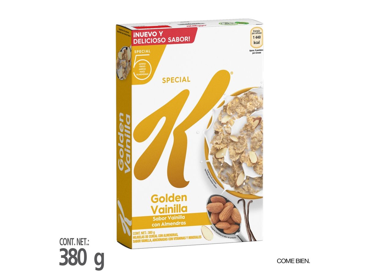 Cereal Kelloggs Special K Golden Vainilla - 380 g