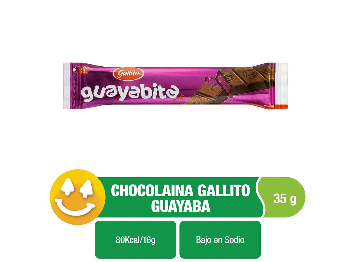 Chocolate Gallito Guayabita - 35g