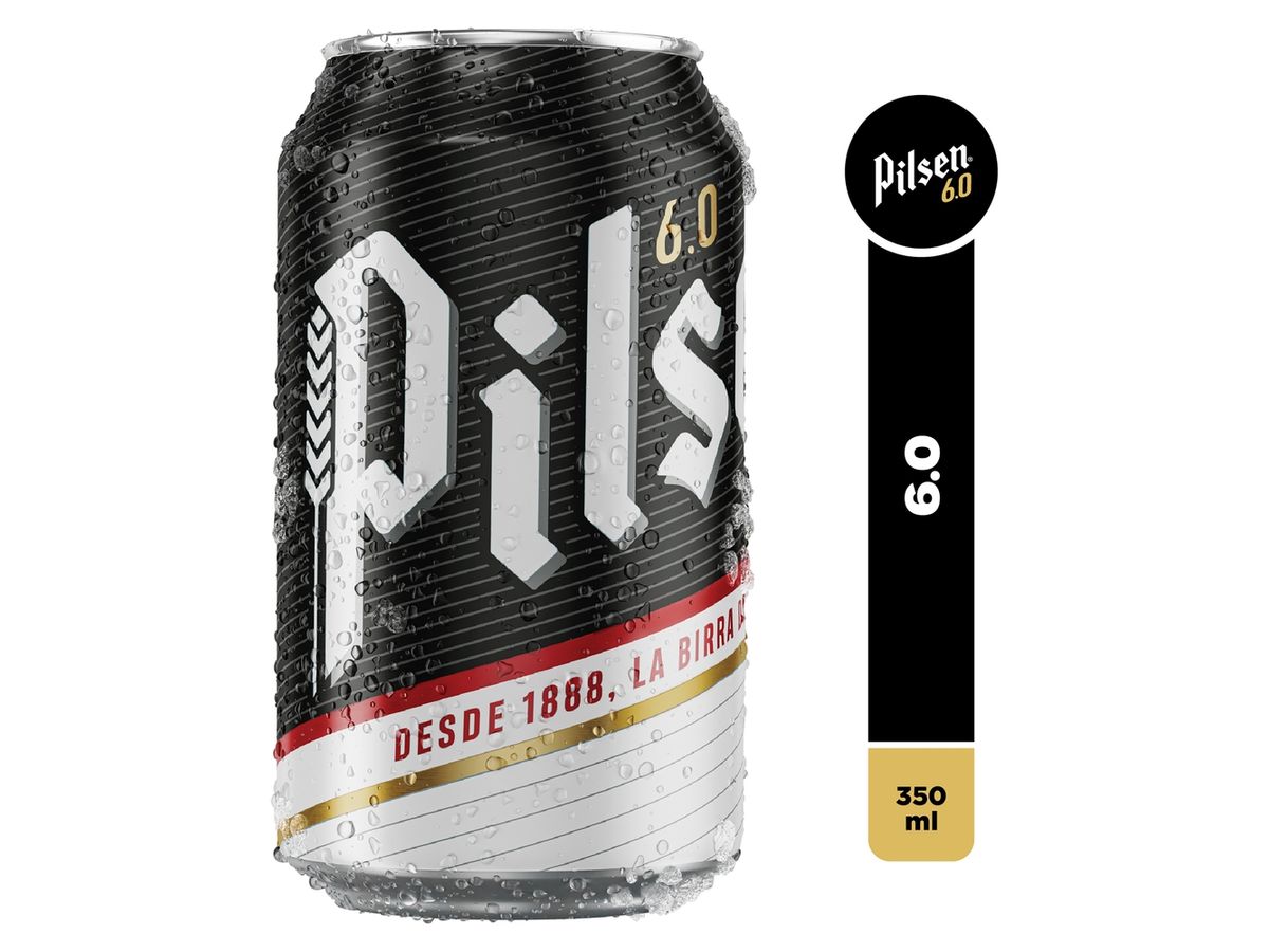 Cerveza Pilsen 6.0, Lata- 350ml