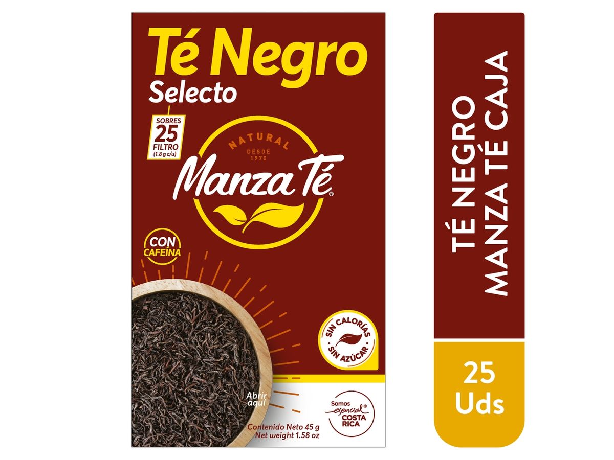 Té negro Manza Té 25 Uds - 45 g