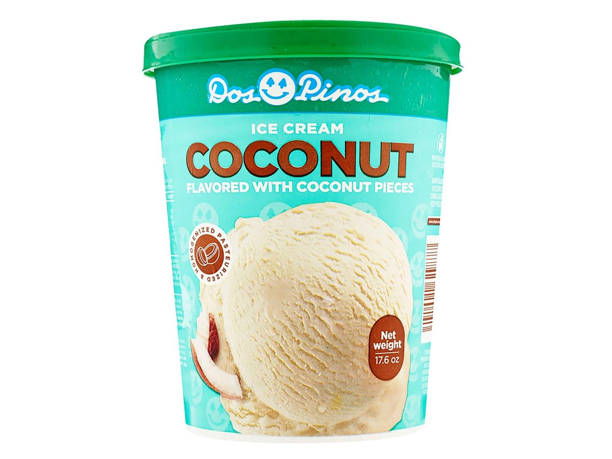 Helado Dos Pinos sabor coco - 500 g