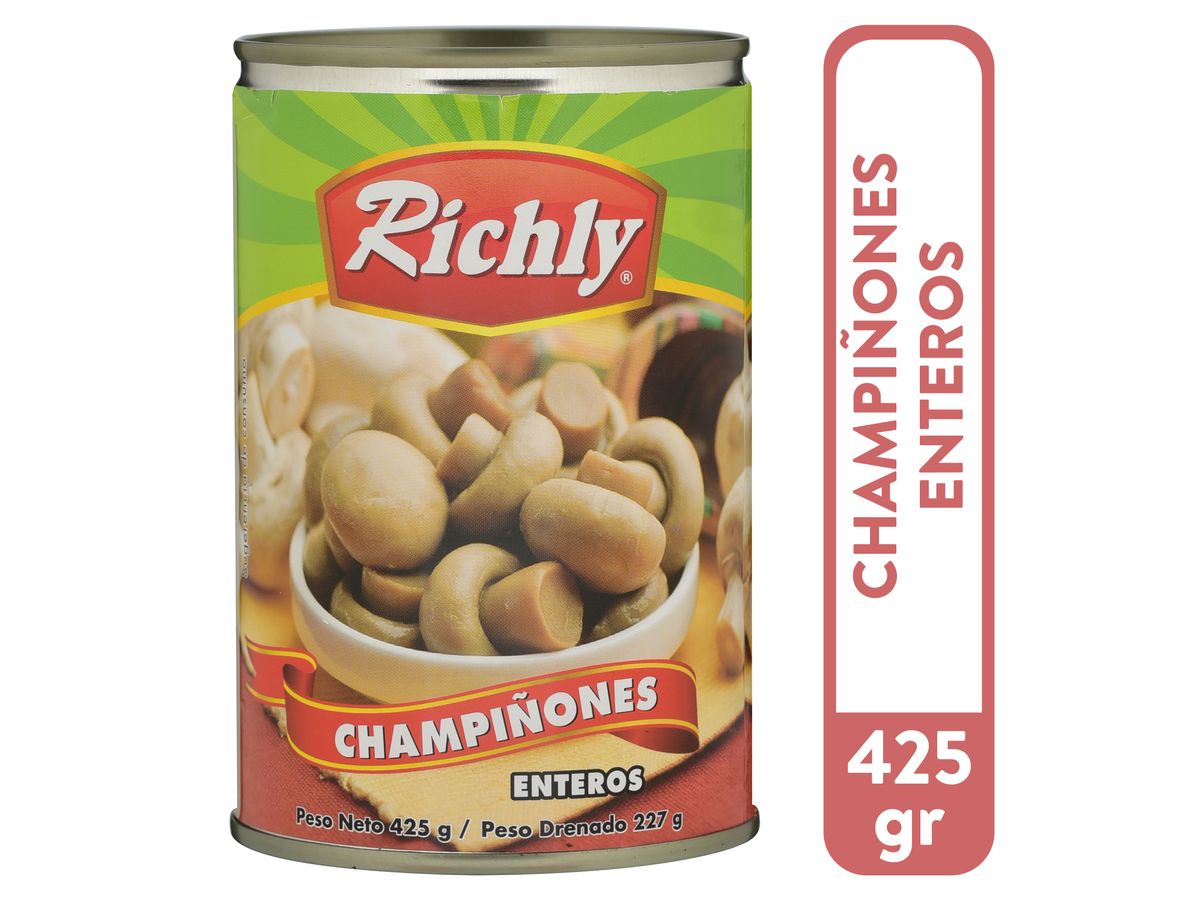 Hongos Richly enteros en lata - 425 g