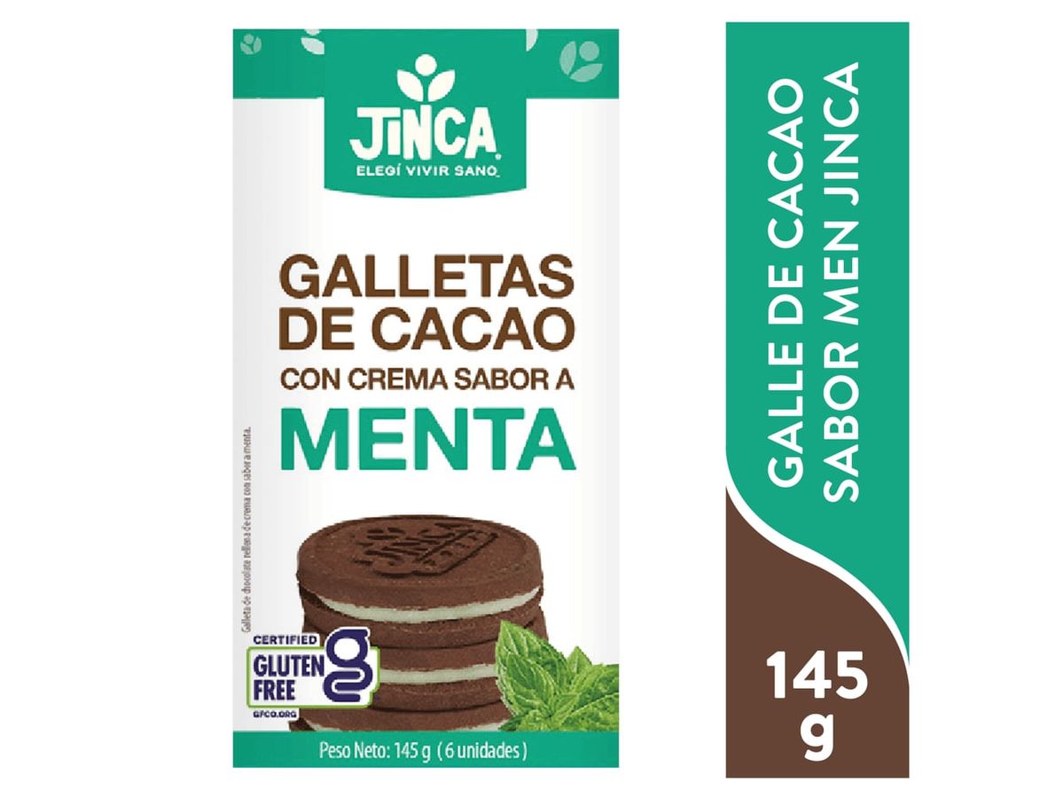 Galleta De Chocomenta Jinca 145gr