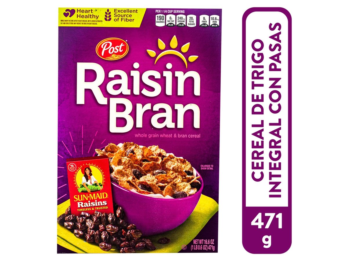 Cereal Post raisin bran - 471 g
