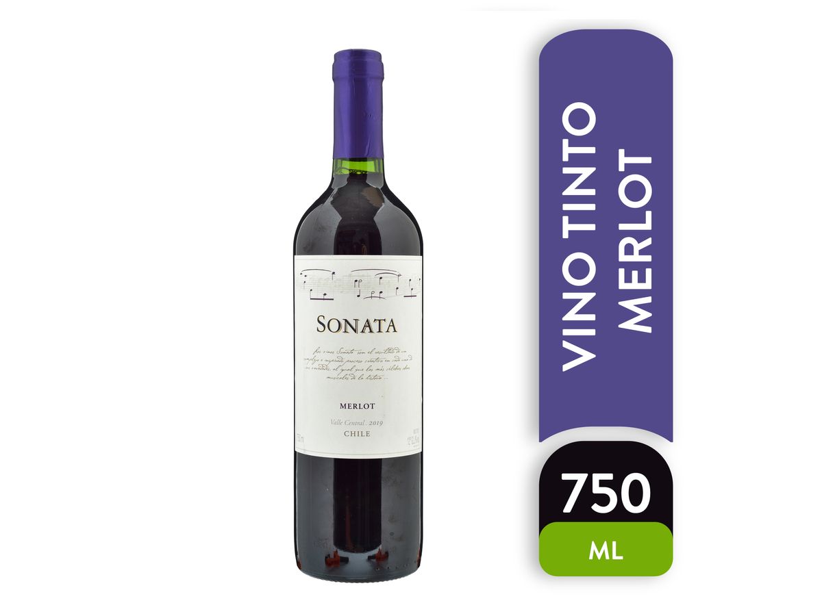 Vino Sonata Tinto Merlot - 750ml