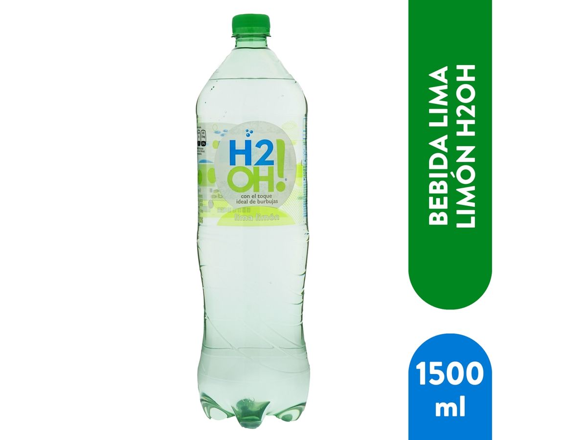 Bebida gasificada H2OH sabor lima limón - 1.5 L