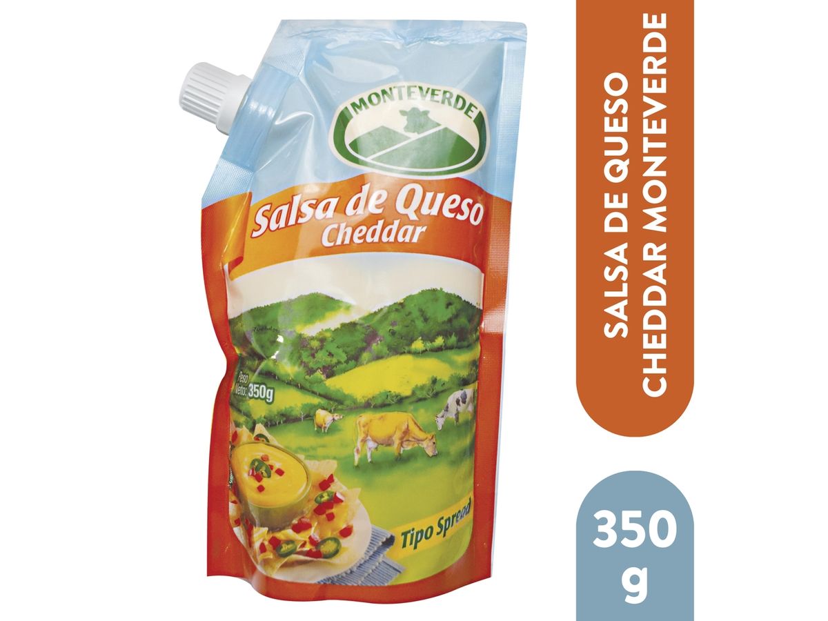 Salsa Monteverde de queso - 350 g