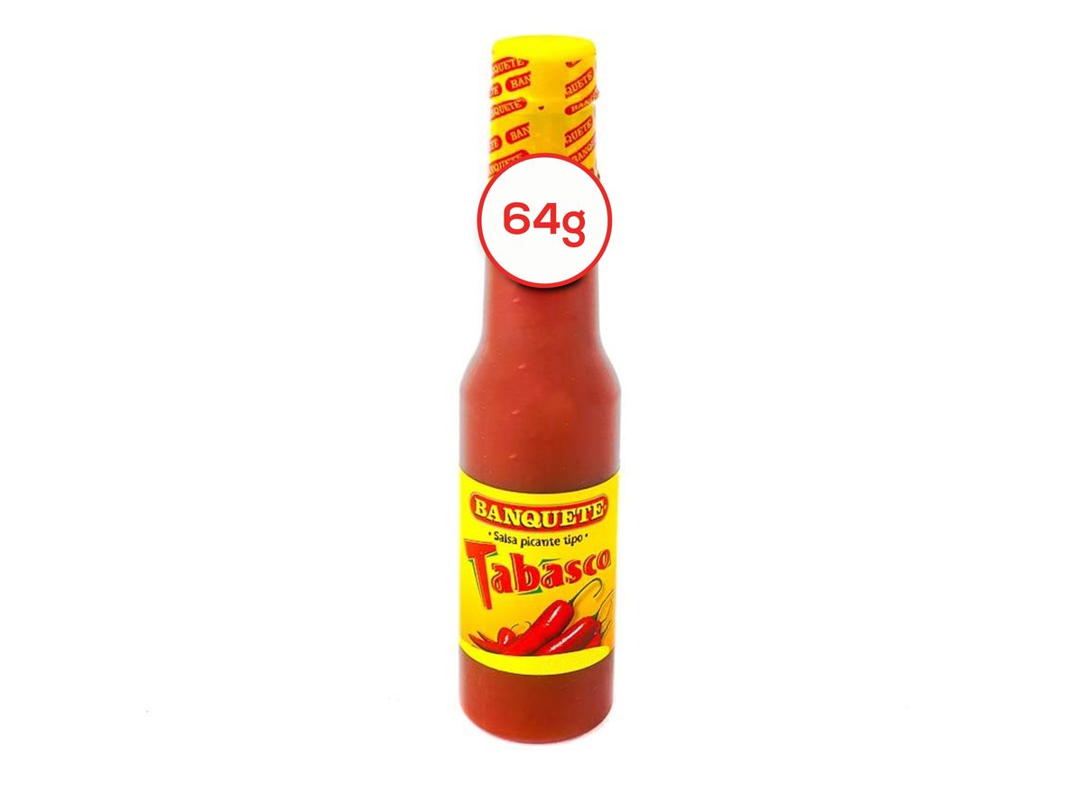 Salsa Picante Tabasco Banquete Botella - 64g