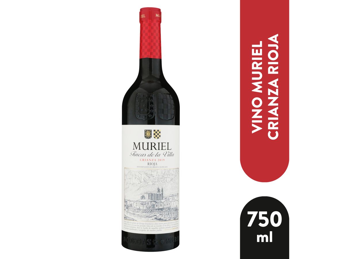 Vino Tinto Muriel Crianza Botella - 750ml