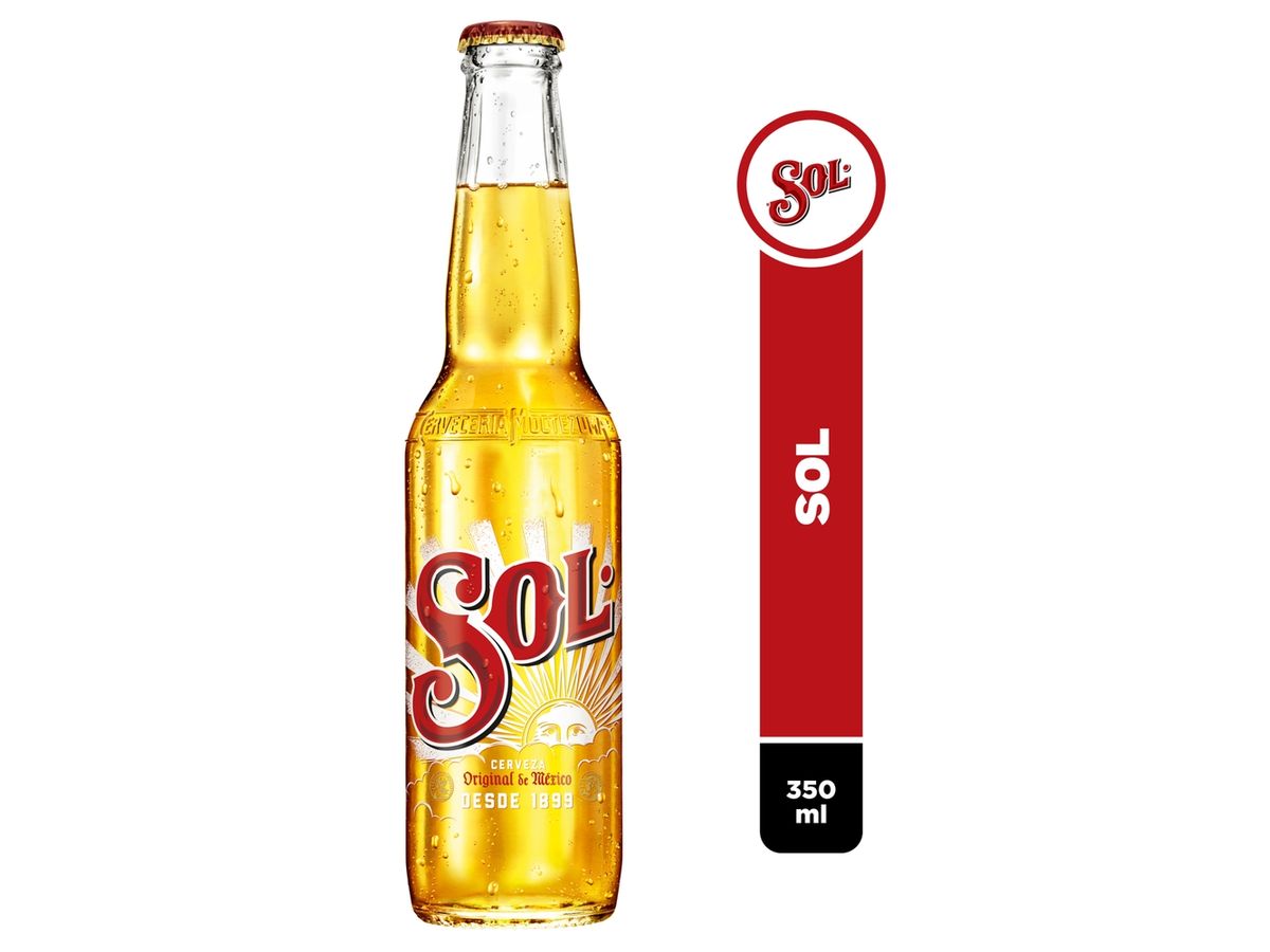 Cerveza Sol Vidrio - 330 ml