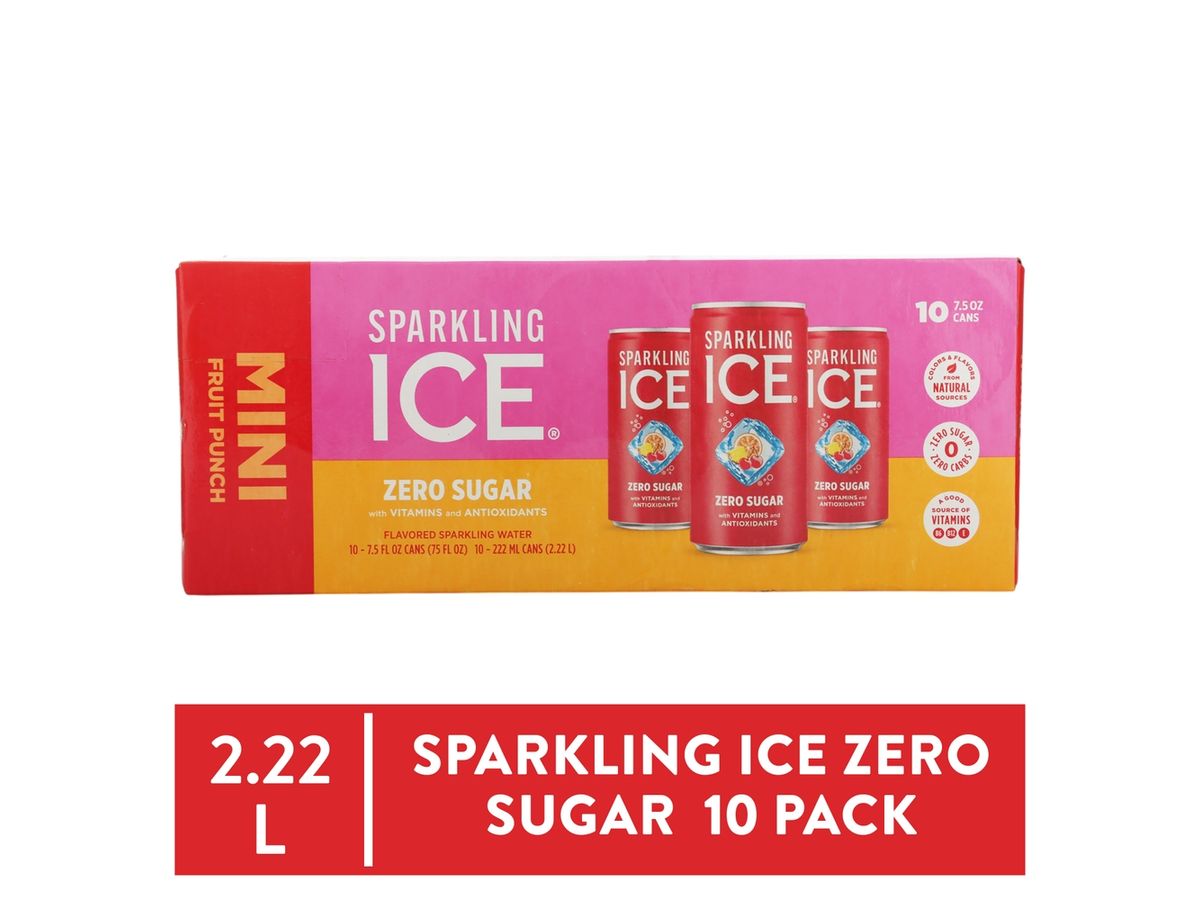 Agua Sparkling Punch Frutas 10pk2200ml