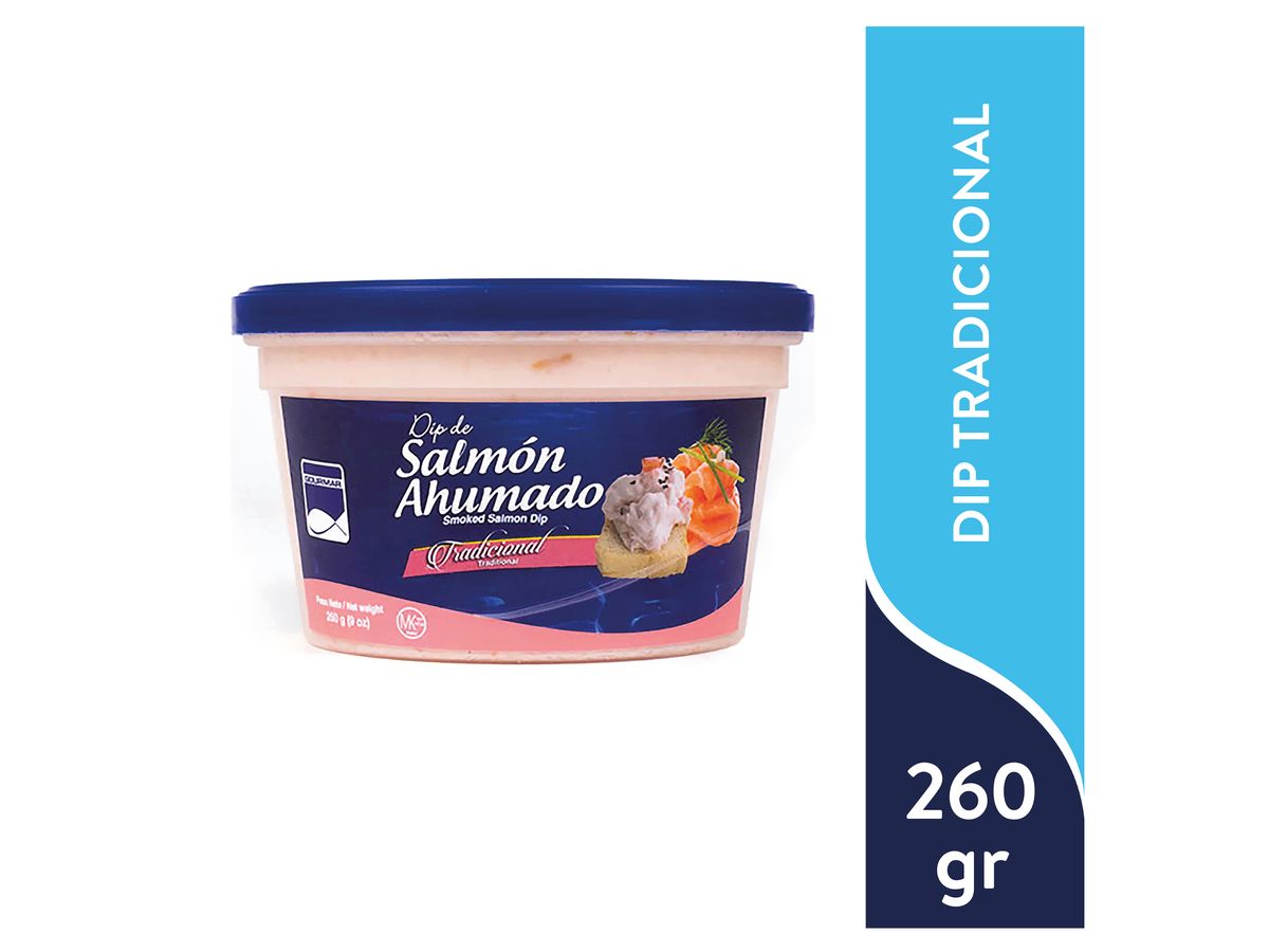 Dip Gourmar de salmón ahumado tradicional - 260 g