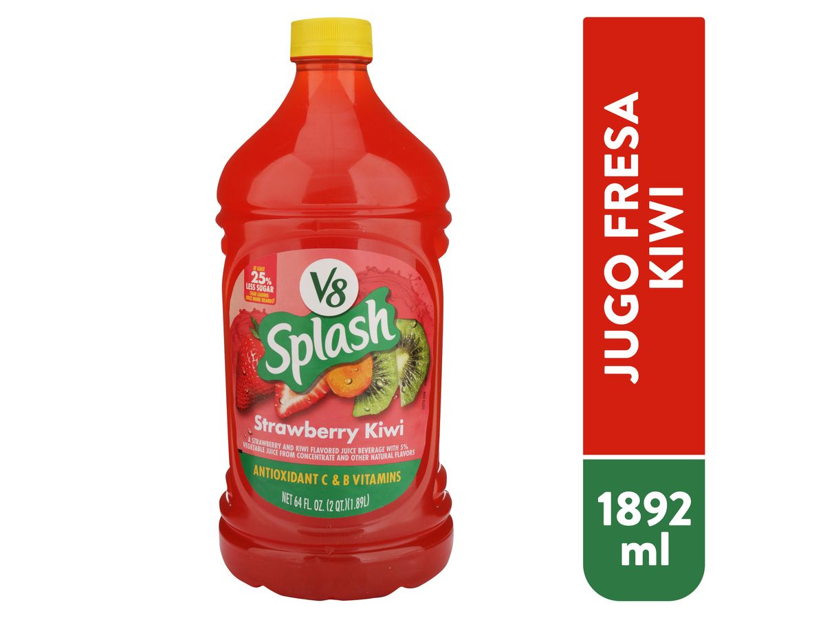 Jugo V8 Splash, Strawberry Kiwi -1892 ml