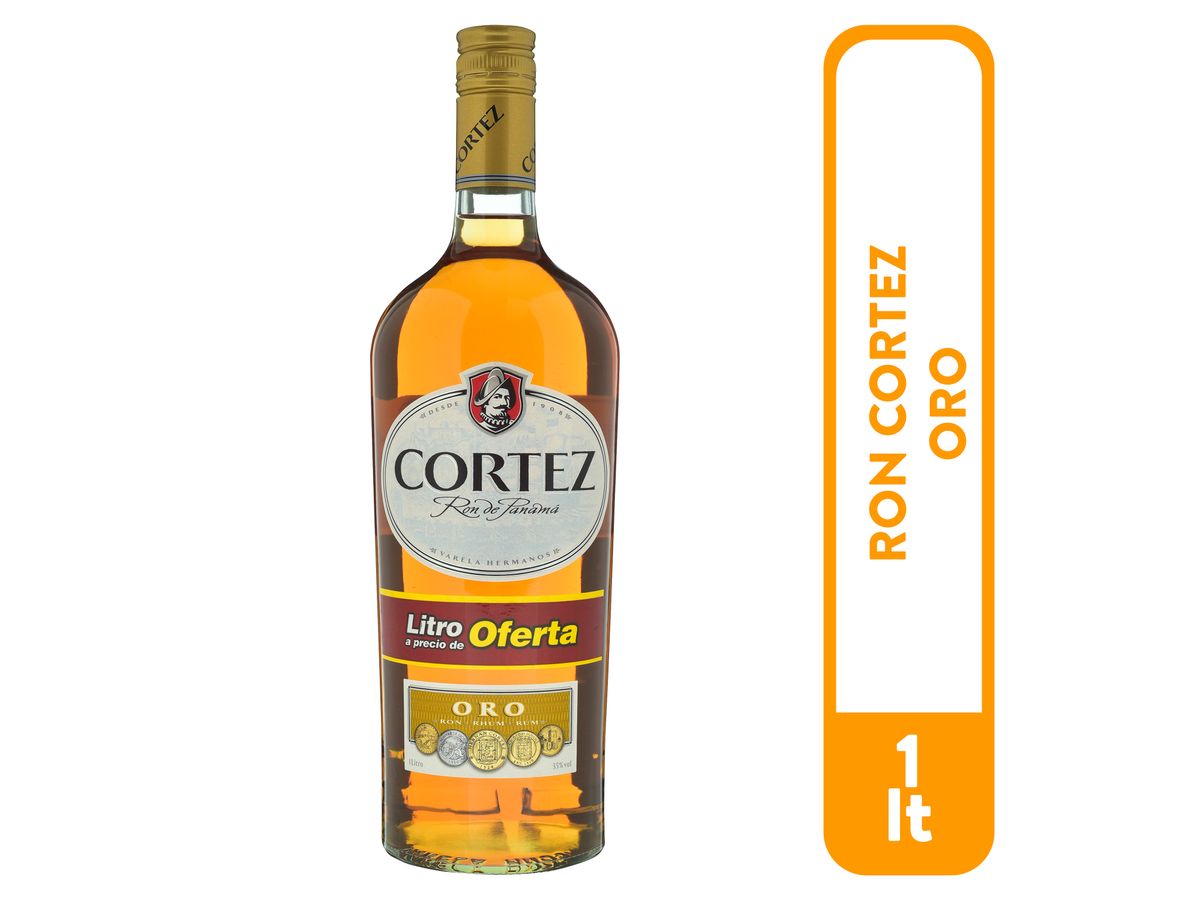 Ron Cortez Oro -1000ml