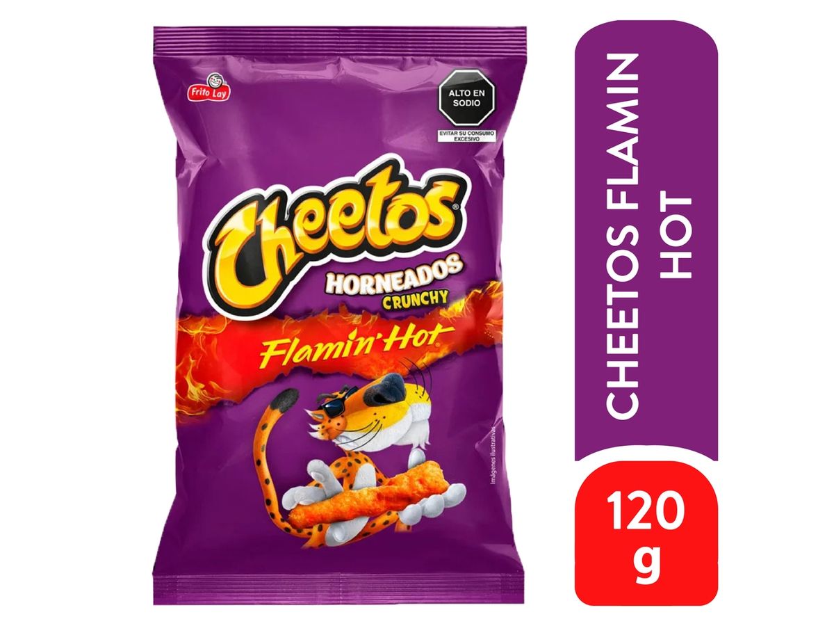 Snack Cheetos Crunchy Flamin Hot - 120 g