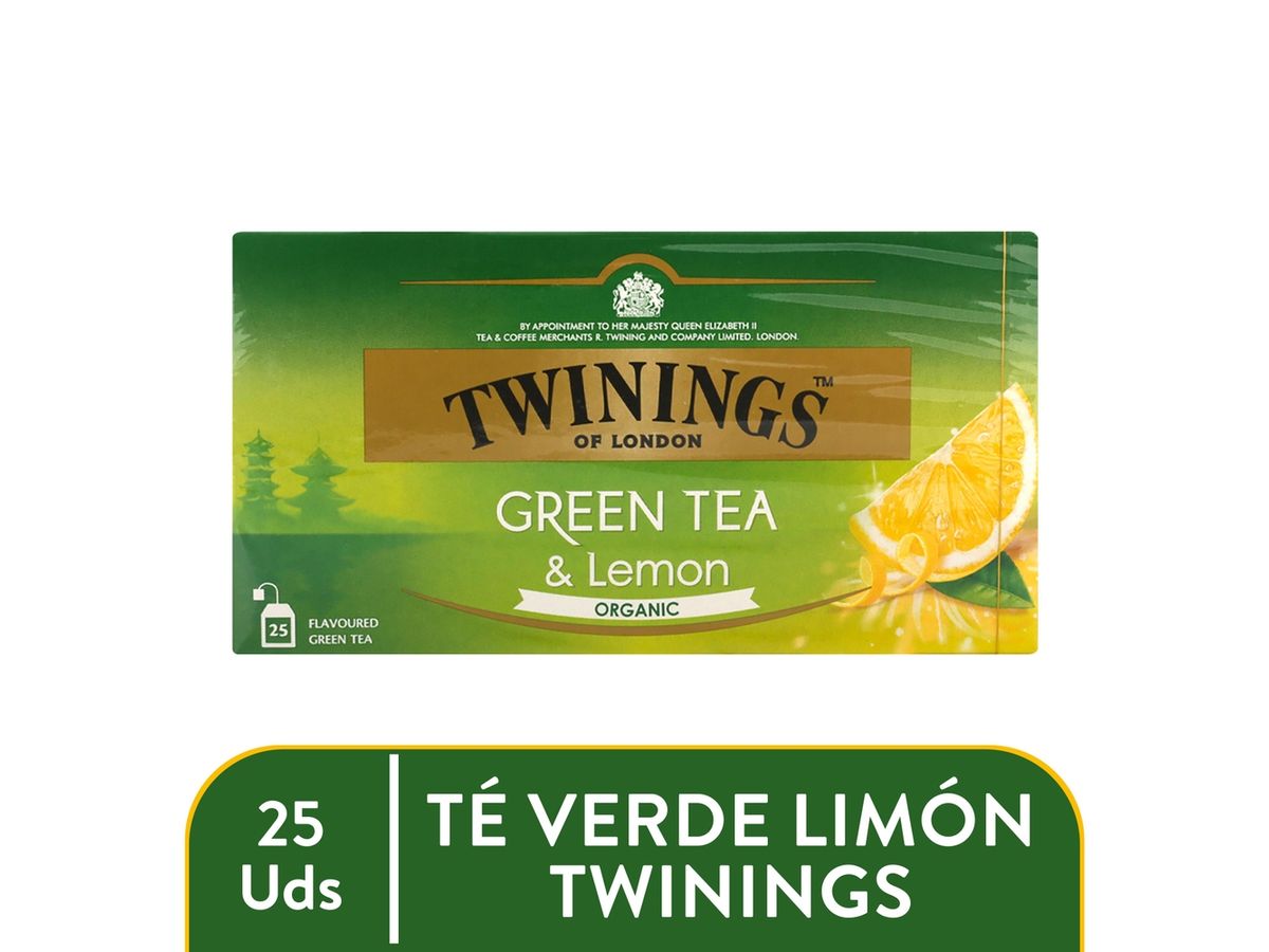 Té Twinings Green Lemon 25 Sobres - 37.5 g