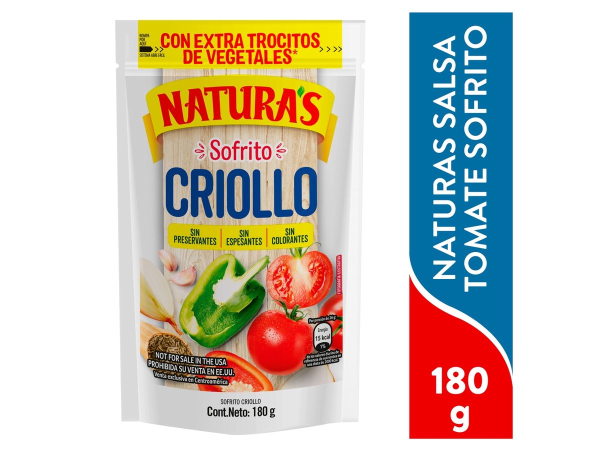 Sofrito Natura's Criollo - 180 g