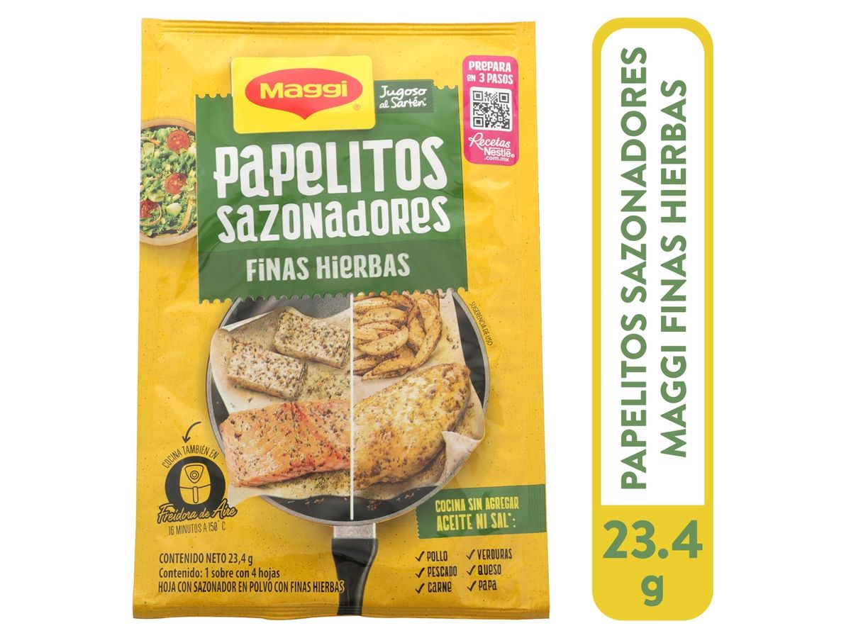 Sazonador Jugoso Maggi al sartén finas hierbas sobres - 23.4 g